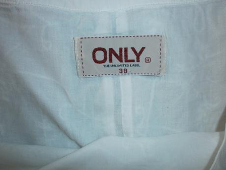 Biela volánová sukňa only-38, only,38