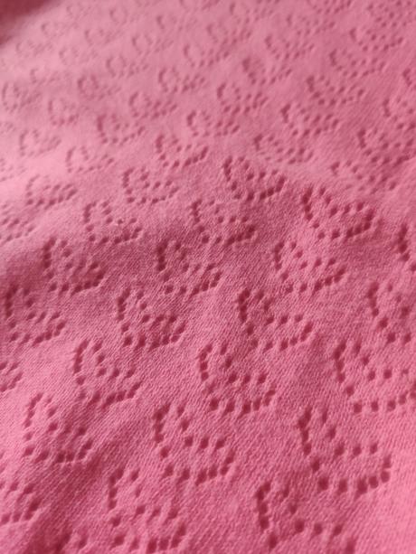 Srdiečkový top z biobavlny - h&m, veľ. 98/104, h&m,104