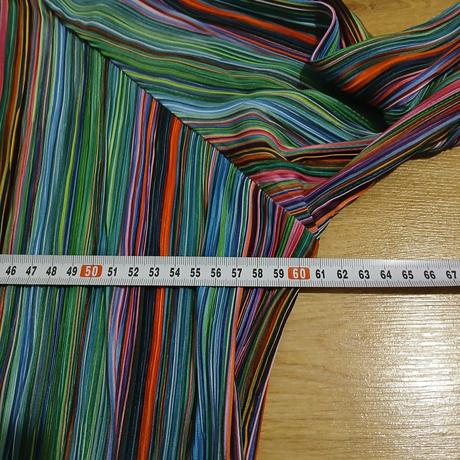 Plisovaná pásikavá blúzka christian berg, xl