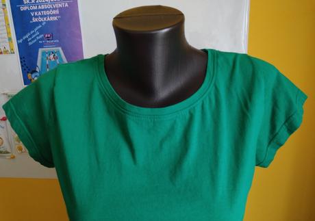 Zelené tričko, xl