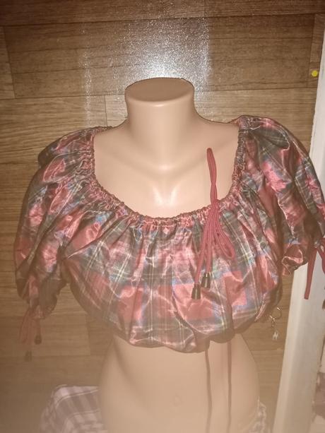 Dámsky 3 komplet dlhá sukňa  a dlhší a kratší top, 36