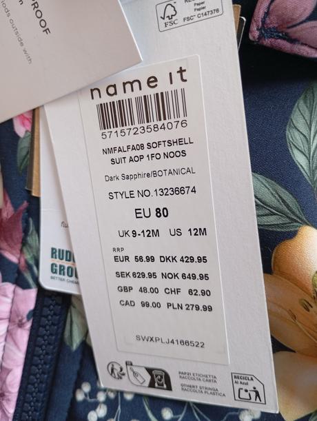 Softshellovy overal name it, name it,80 / 86