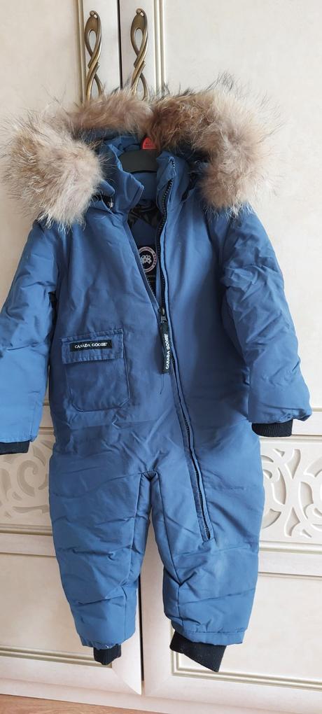 Páperový overal s pravou košušinkou canada goose, 98