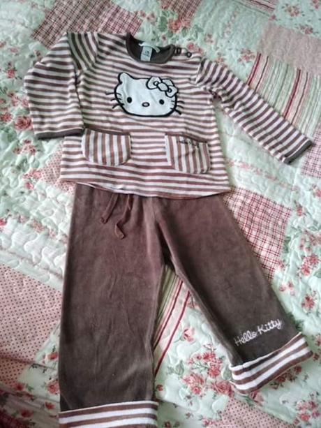 Teplaková súprava, hello kitty,80