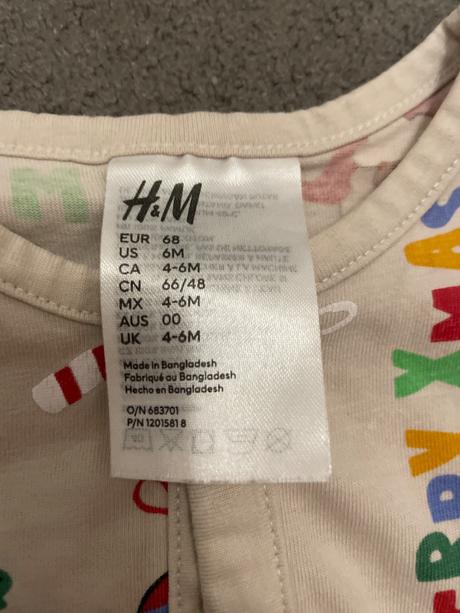 Overal na spanie, h&m,68