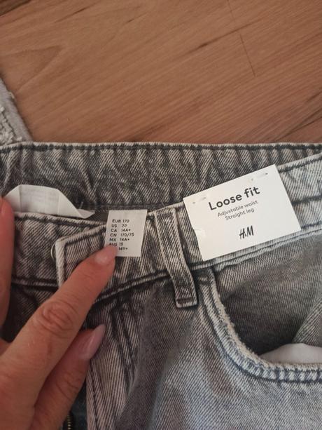 Rifle loose fit, h&m,170