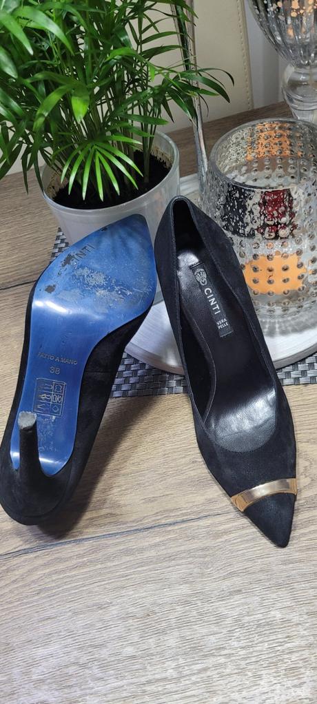 Kožené lodičky cinty italy, 38