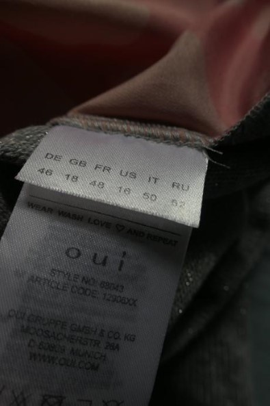 Oui luxusny bluzkosvetrik,tunika top vel. xl/xxl, xxl