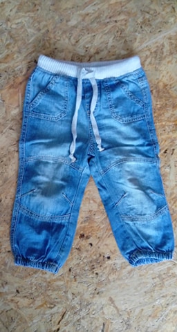 Chlapčenské rifľové nohavice veľ. 92, f&f,92