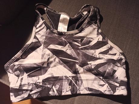 Športový crop top, decathlon,140