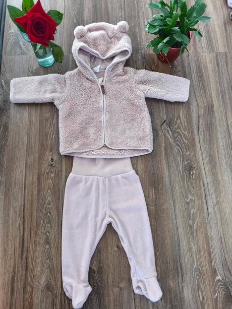 Hm ružový set veľkosť 62, h&m,62