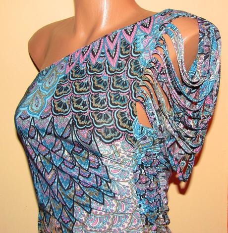 Extravagantné mini šaty, m