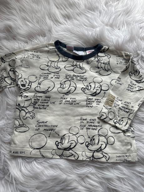 Tricko zara mickey, zara,74