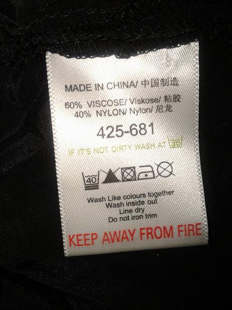 Čierna blúzka s kamienkami next 40, next,40