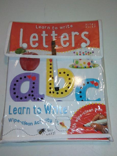 Learn to write - wipe and clean activity nsu23, 