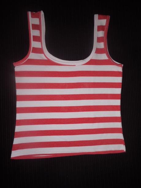 Pruhované tielko, s