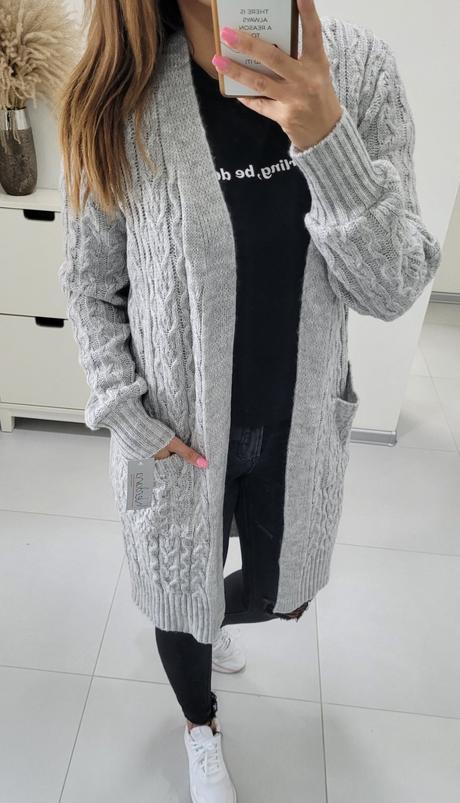 Dámsky dlhý sveter, l / m / xl