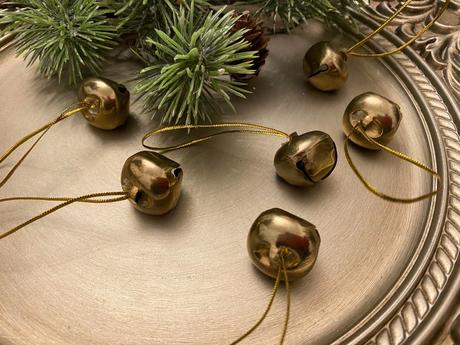 Roľničky zlaté 6 ks ( sada ),