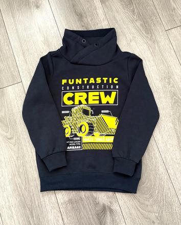 Buldozer mikina veľ. 122/128, takko,128