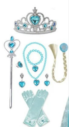 Set nový elza frozen ľadové kráľovstvo / popoluška, 