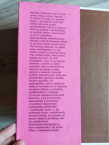 Autobiografia herečky marlene dietrich,