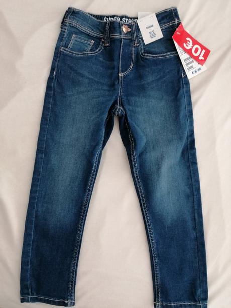 Elastické rifle, h&m,104