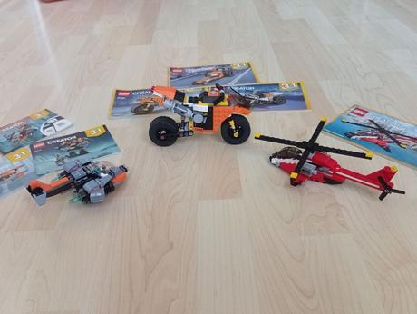 3 x orig. lego creator č. 2, 