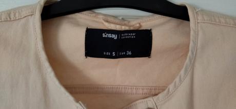 Riflová bunda, sinsay,s