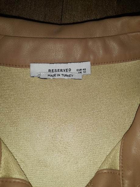 Koženkove šaty/ tunika, reserved,l