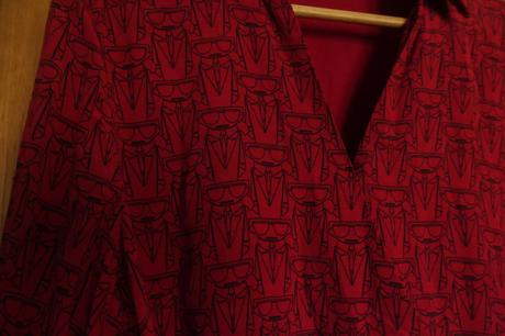 Karl lagerfeld icon cervene krasne saty vel.l, l