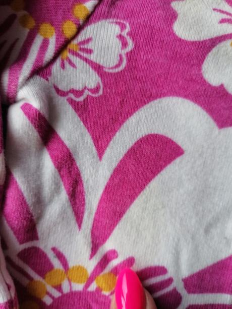 Ružové kvietkovane pyzamko, carter's,50