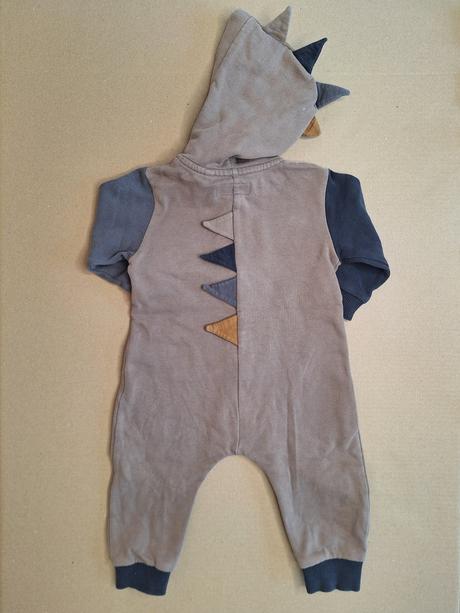 Teplákový overal + bodyčká, 68–80