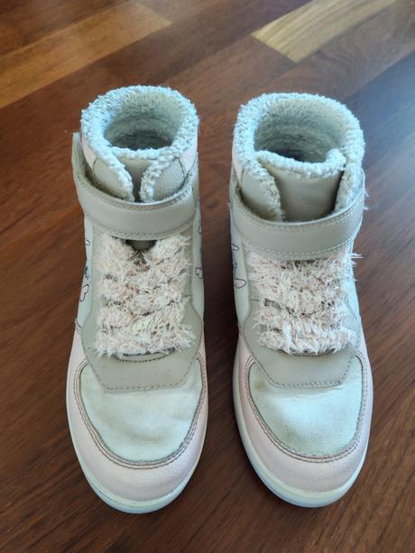 Zateplené tenisky stitch, h&m,33