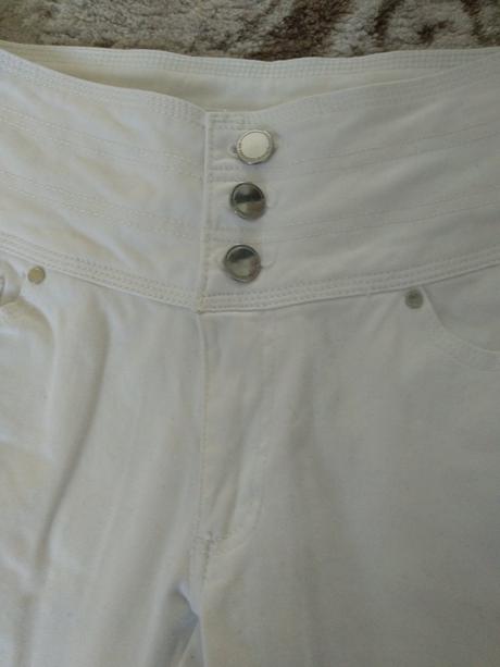 Strecove nohavice s vysokym pasom 36, kik,36