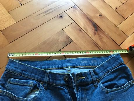 Pánske rifle - strih slim, 34