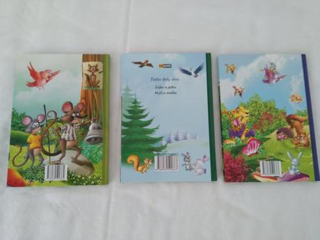 Rozprávky o zvieratkách - cena za 3 ks, 