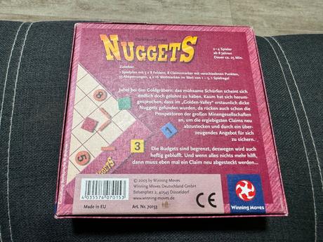 Nuggets spoločenská hra, 