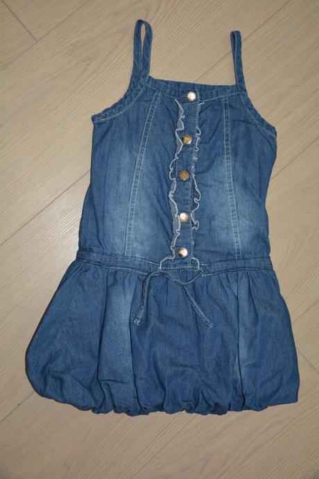 Šaty rifľové 110/116, 110