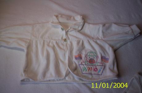 Bielunká velúrová súpravka, 68