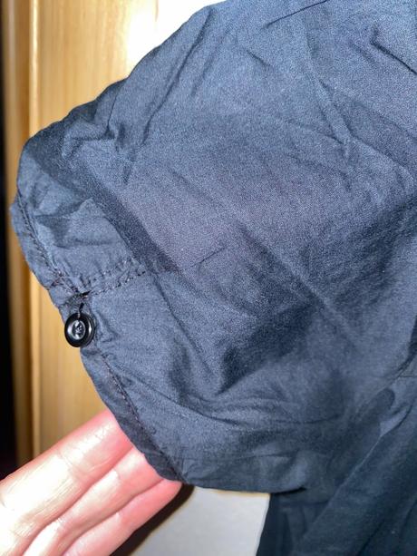 Cierne kratke saty hm, h&m,38