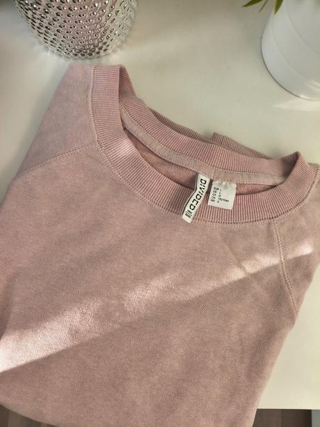 H&m basic bavlnené mikiny m-l, h&m,l
