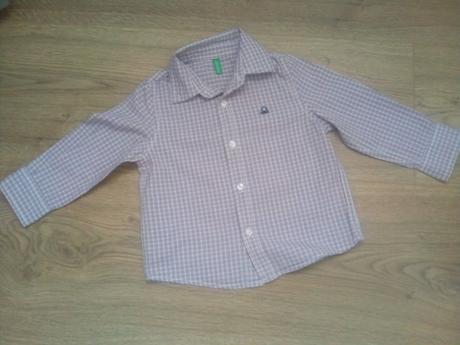 Chlapčenská košeľa, benetton,92