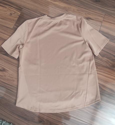 Béžový top s potlačou, l / m