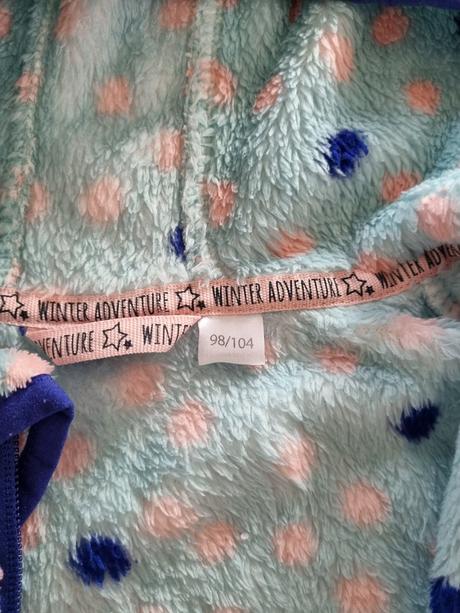 Mikina na zapinanie bodky chlpatka, lupilu,98