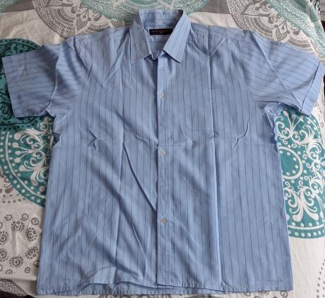 Košeľa jemný pásik, xl