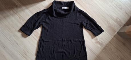 Tehotenské pletené rolákové šaty, yessica,s