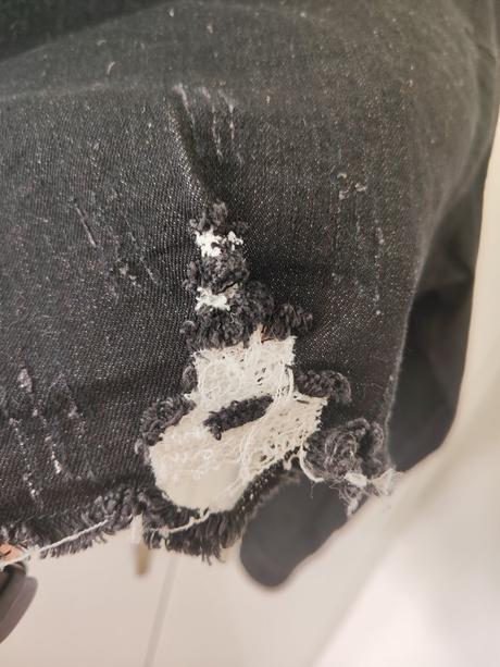 Crop top riflovka, l