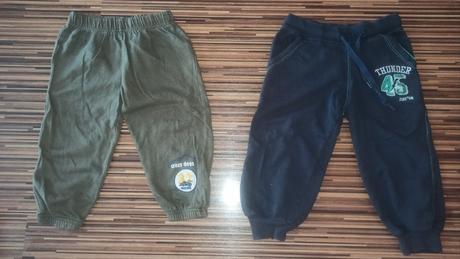 2x teplaky 80/86, 80