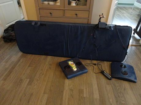 Vybračný masážny matrac jeff, 