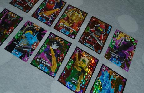 Ninjago lego karty,